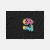 67 Ijsdruppel Meme Zes Zeven Grappige Gen Alpha D Fleece Deken (Voorkant (Horizontaal))