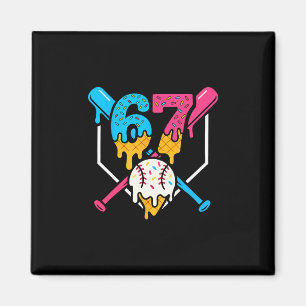 67 Ijsdruppel Verkoop Meme Zes Zeven Gen Alpha Sl Magneet