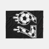 67 IJsdruppel Voetbal Gen Alpha Six Seven Meme Fleece Deken (Voorkant (Horizontaal))