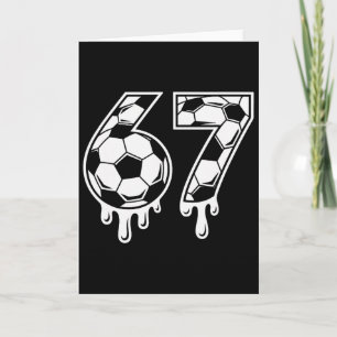 67 IJsdruppel Voetbal Gen Alpha Zes Zeven Meme  Kaart