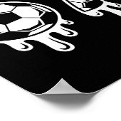 67 Ijsdruppel Voetbal Gen Alpha Zes Zeven Meme  Poster (Hoek)
