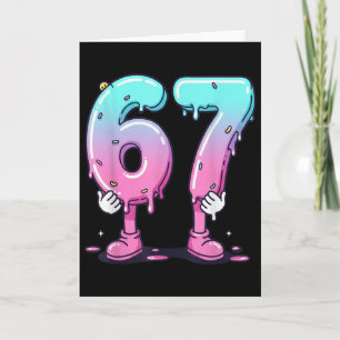 67 IJsdruppel (voor) Six Seven Meme Voor Gen A Kaart