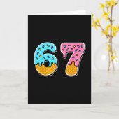 67 Ijsje Drip Meme Grappige Trendy Meme Voor Manne Kaart (Gele Bloem)