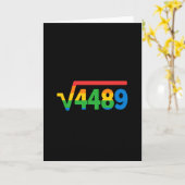 67 Ijsje Drip Meme Vierkantswortel 4489 Kaart (Gele Bloem)