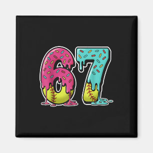 67 Ijsje Drip Softbal Gen Alpha Jargon Zes Zeven Magneet