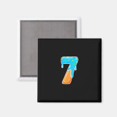 67 IJsmuts Meme Grappig 6 7 Kostuum Koppel Magneet (Voorkant / Achterkant)