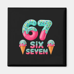67 IJsmuts Meme Grappig Zes Zeven Gen Alpha S Magneet