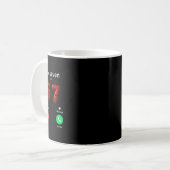 67 Is Bellen Funny Meme 67 Grappige Ai Apple Brain Koffiemok (Voorkant links)
