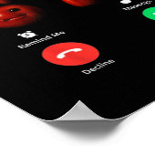 67 Is Bellen Funny Meme 67 Grappige Ai Apple Brain Poster (Hoek)