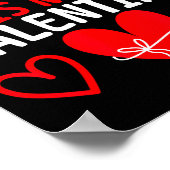 67 Is My Valentine Funny Six Seven Heart Meme Teen Poster (Hoek)