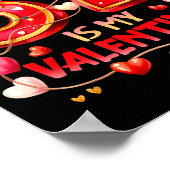 67 Is My Valentine Hearts Six Seven Meme Funny Say Poster (Hoek)