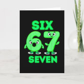 67 Italian Brainrot Funny Italian Brainrot Kids 67 Kaart (Voorkant)