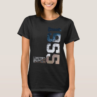 67 jaar 67e verjaardag 1955 t-shirt