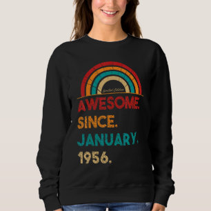 67 jaar Geweldige sinds januari 1956 67e geboorte Trui