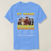 67 jaar Gunsmoke T-shirt (Design voorkant)