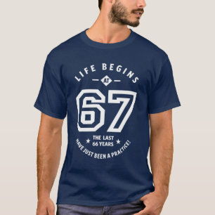 67 jaar oude cadeau   67e geboorte-cadeauideeën T- T-shirt