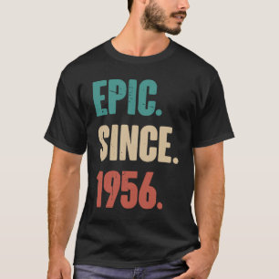 67 jaar oude Vintage 1956 67e decorati T-shirt