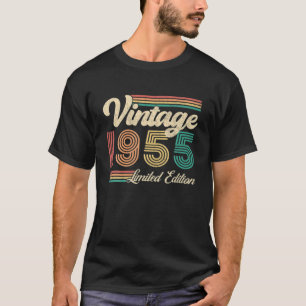 67-jarige geschenken geboren in 1955  67e geboorte t-shirt