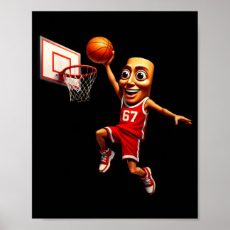 67 Jersey Tung Sahur Basball Boys Dunk Internet Poster