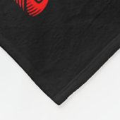 67 Ker Meme Card Art Lucky Hand Retro Aesthetic De Fleece Deken (Hoek)