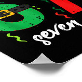67 Kerst Grappig 6 7 Meme Zes Zeven Xmas Jongens K Poster (Hoek)