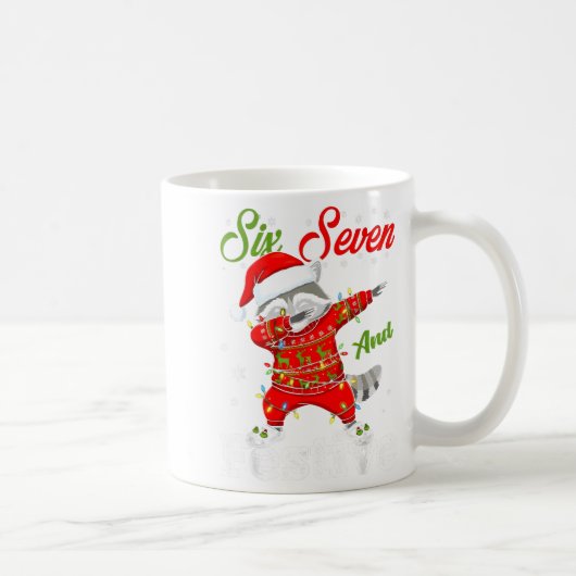 67 Kerst Grappig Zes Zeven Bruh Meme Brainrot Sa Koffiemok (Rechts)