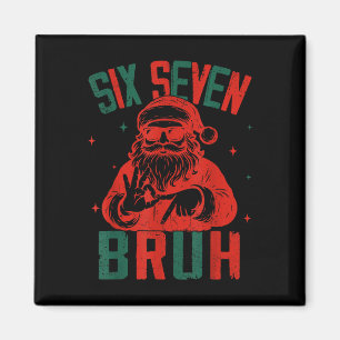 67 Kerst Grappig Zes Zeven Bruh Meme Brainrot Sa Magneet