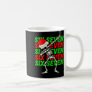67 Kerst Grappig Zes Zeven Meme Brainrot Dabbing Koffiemok