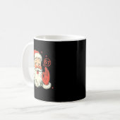 67 Kerst Grappig Zes Zeven Meme Brainrot Kerstman Koffiemok (Voorkant links)