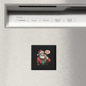 67 Kerst Grappig Zes Zeven Meme Brainrot Kerstman Magneet (Insitu (Vaatwasser))