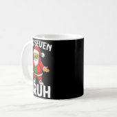67 Kerst Grappig Zes Zeven Meme Brainrot Sinterkla Koffiemok (Voorkant links)