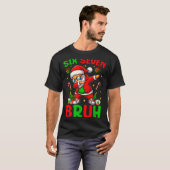 67 Kerst Grappig Zes Zeven Meme Brainrot Sinterkla T-shirt (Voorkant volledig)