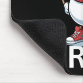 67 Kerst Grappig Zes Zeven Meme Brainrot Sneeuwman Muismat (Hoek)