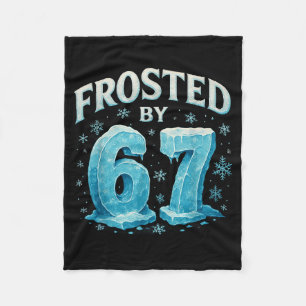67 Kerst Ijs Vorst Koud 6 7 Internet Meme Kerstmis Fleece Deken