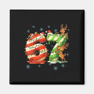 67 Kerst Meme 6 7 Nummers Zes Zeven Gen Z Alfabet Magneet