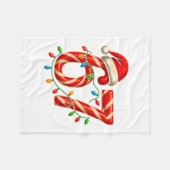 67 Kerst Meme Grappig Zes Zeven Kerstmis Lichtjes Fleece Deken (Voorkant (Horizontaal))