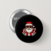 67 Kerst Meme Zes Grappige Kerstman Ronde Button 5,7 Cm (Voorkant /achterkant)