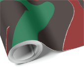 67 Kerst Morsig Rood & Groen Inpakpapier (Rol Hoek)