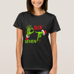 67 Kerst Trending Meme Zeggen 6 7 Meme Kostuum T-shirt