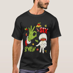 67 Kerst Trending Meme Zeggen 6 7 Meme Kostuum T-shirt