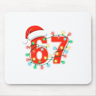 67 Kerstlichten Meme Zeggen 6 7 Kostuum Xmas L Muismat