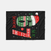 67 Kerstman Kerstmis Grappig Brainrot Voor Jongens Fleece Deken (Voorkant (Horizontaal))