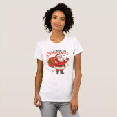 67 Kerstman Meme Zes Zeven Kerstmis T-shirt (Voorkant volledig)
