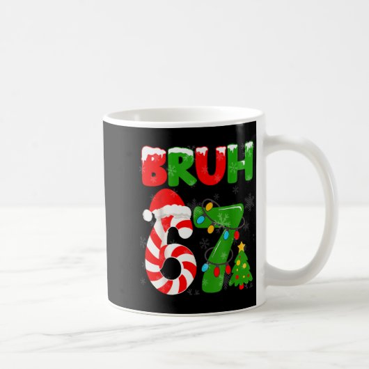 67 Kerstmis 6 7 Meme Pyjama's 67 Bruh Jargon  Koffiemok (Rechts)