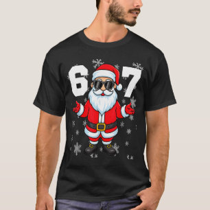 67 Kerstmis 6 7 Meme Pyjama's 67 Bruh Jargon T-shirt