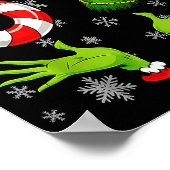 67 Kerstmis 6 7 Meme Pyjama's 67 Bruh Slaang  Poster (Hoek)