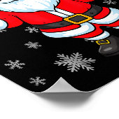 67 Kerstmis 6 7 Meme Pyjama's 67 Bruh Slaang Poster (Hoek)