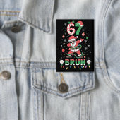 67 Kerstmis Bruh 6 7 Grappige Meme Kerstman Dabbin Button (Insitu)