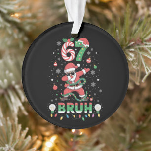 67 Kerstmis Bruh 6 7 Grappige Meme Santa Dabbing Ornament