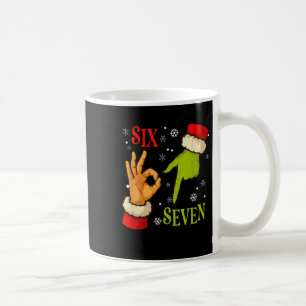 67 Kerstmis Kerstman Groen 6 7 Internet Meme X Koffiemok